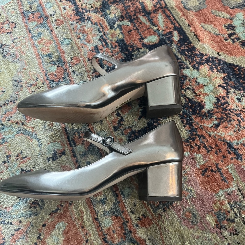 Louise et Cie Iron (Metallic) Korrie Mary Janes 8.5 - Picture 13 of 13
